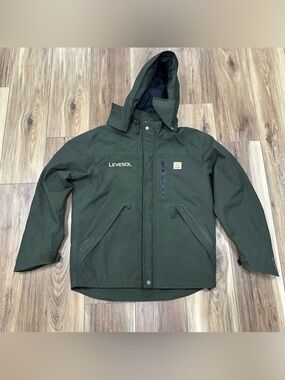 Carhartt Storm Defender Shoreline J162 307 Waterproof Jacket, Green, Small